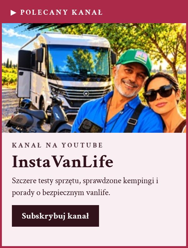 InstaVanLife – kanał o podróżach kamperem na YouTube